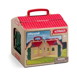 Schleich 72341 Farm World - Coffret Ferme Transportable Jouet Figurine Animal Fermier, Jeu Enfant Dès 5 Ans
