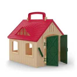 Schleich 72341 Farm World - Coffret Ferme Transportable Jouet Figurine Animal Fermier, Jeu Enfant Dès 5 Ans