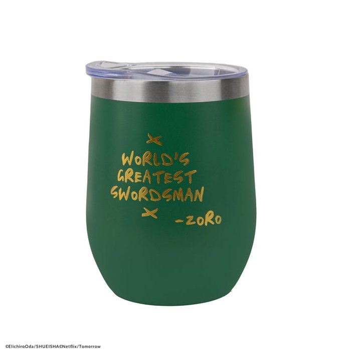 Cinereplicas Mug de voyage One Piece Zoro en acier inoxydable