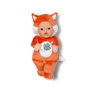 ZAPF CREATION Baby Born Funny Fox - Peluche bébé renard interactive 26 cm avec bras articulés - Lavable - Dès la naissance