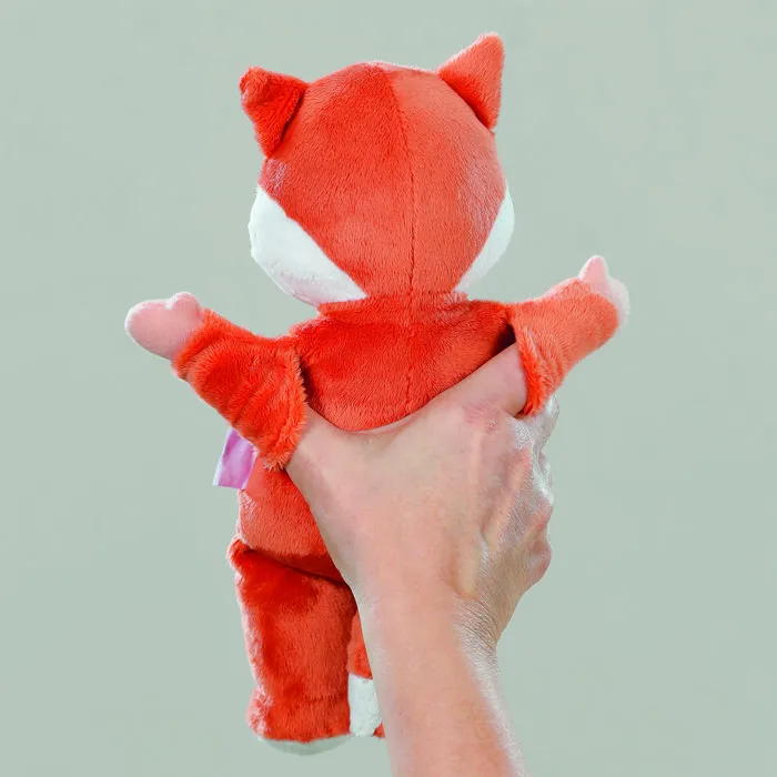 Baby Born - Poupon renard marionnette 26 cm en peluche avec oreilles douces - Nouveau-né