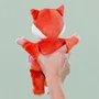 Baby Born - Poupon renard marionnette 26 cm en peluche avec oreilles douces - Nouveau-né