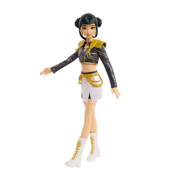 Mattel Muñeca articulada Guerreras K-Pop Zoey Golden