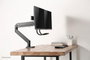 Neomounts Support de bureau double NM-D775DXBLACK Noir pour 2 écrans jusqu'à 32" (81 cm), inclinaison, rotation, pivot, ajustable en hauteur, VESA 100x100