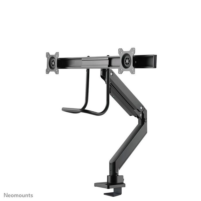 Neomounts Support de bureau double NM-D775DXBLACK Noir pour 2 écrans jusqu'à 32" (81 cm), inclinaison, rotation, pivot, ajustable en hauteur, VESA 100x100 Neomounts Support de bureau double NM-D775DXBLACK Noir pour 2 écrans jusqu'à 32" (81 cm), inclinaison, rotation, pivot, ajustable en hauteur, VESA 100x100