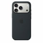 Apple iPhone 17 Pro - Coque en silicone avec MagSafe - Noir