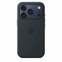 Apple iPhone 17 Pro - Coque en silicone avec MagSafe - Noir