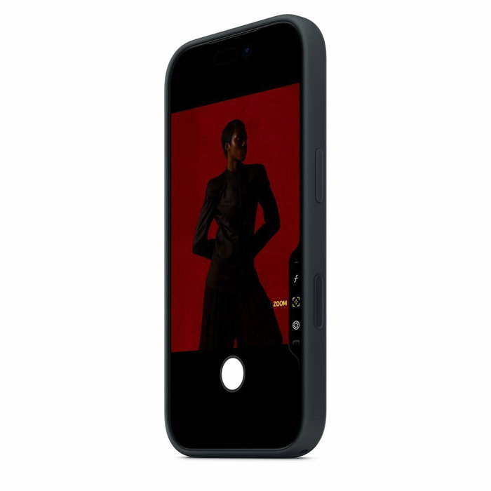Apple iPhone 17 Pro - Coque en silicone avec MagSafe - Noir