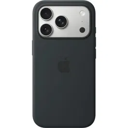 Apple iPhone 17 Pro Coque en silicone avec MagSafe - Noir - Coque officielle Apple
