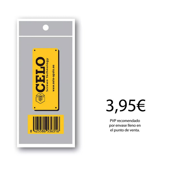 Celo Pack de 50 petits sacs assortis 6,5x11cm