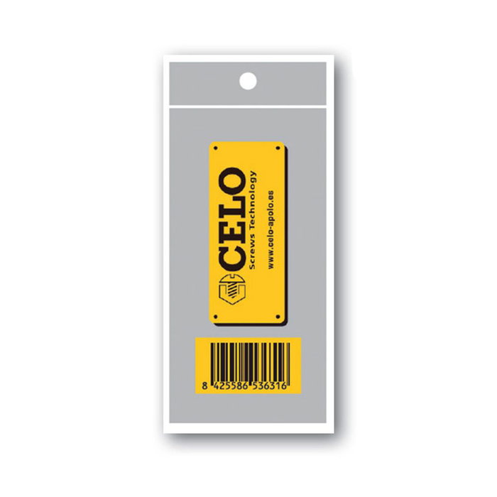 Celo Pack de 50 petites poches en cellophane assorties 6,5x11cm Celo Pack de 50 petites poches en cellophane assorties 6,5x11cm