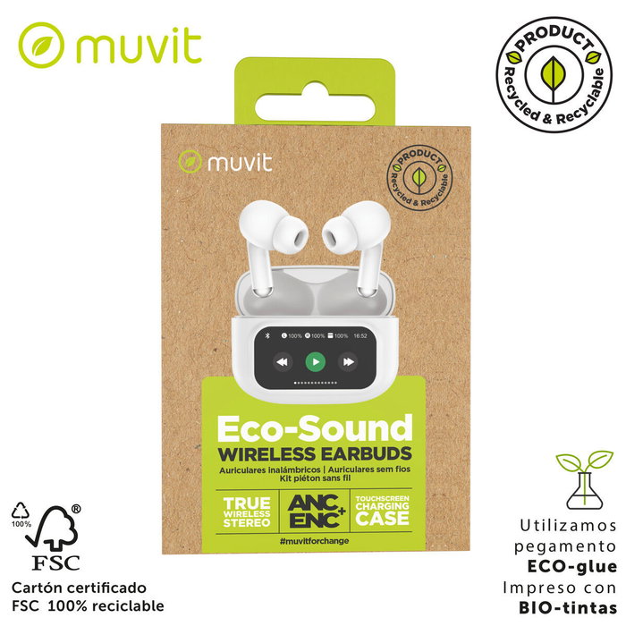 Casque Muvit MCTWS0007 Blanc