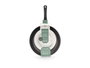Kinvara Poêle à Induction Antiadhésive Aluminium Pression 28 cm Argent (Set de 6)