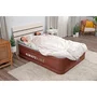 Bestway Matelas Gonflable 2 Places AlwayzAire Fortech 203 x 152 x 51 cm, Double Pompe Intégrée, USB-A/USB-C, Charge 350 kg