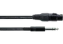 CORDIAL Câble Audio XLR Femelle / Jack Stéréo 1 Mètre