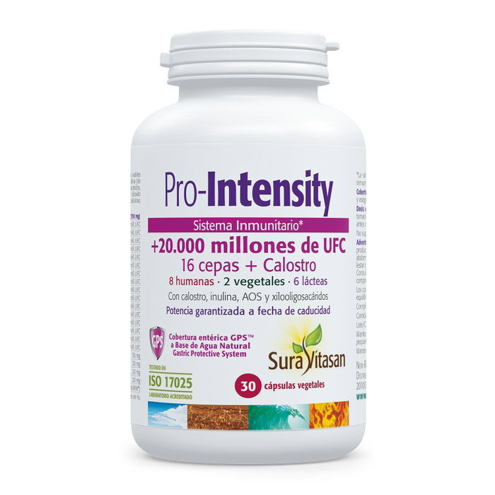Sura Vitasan Pro-Intensity 30 Capsules Végétales Sura Vitasan Pro-Intensity 30 Capsules Végétales