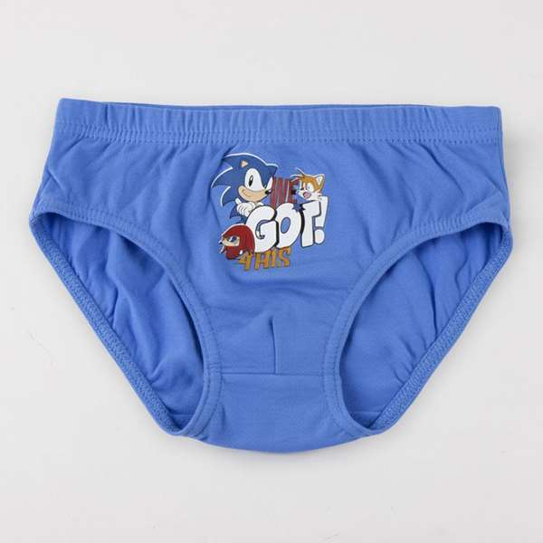 Cerdà Pack de 3 Slips Single Jersey T06/08 - Modèles assortis pour 6 à 8 ans