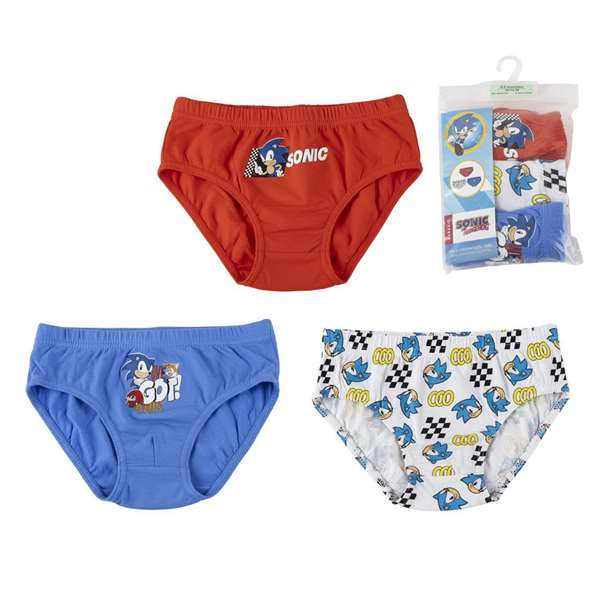 Cerdà Pack de 3 Slips Single Jersey T06/08 - Modèles assortis pour 6 à 8 ans