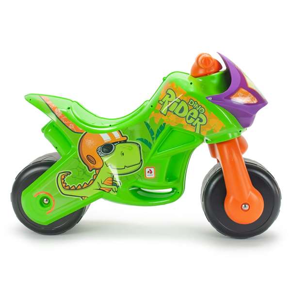 Injusa Correpasillos moto dinorider - Trotteur moto dinosaure pour enfants (18 mois et +) - Dimensions : 65x44,5x22 cm Injusa Correpasillos moto dinorider - Trotteur moto dinosaure pour enfants (18 mois et +) - Dimensions : 65x44,5x22 cm