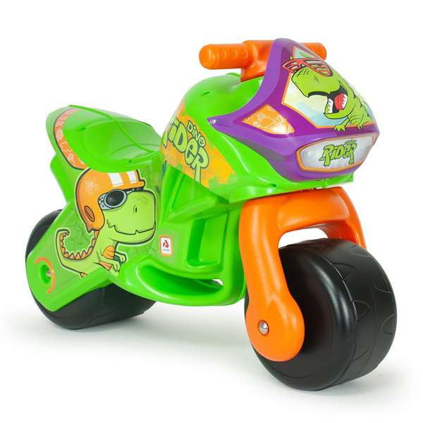 Injusa Correpasillos moto dinorider - Trotteur moto dinosaure pour enfants (18 mois et +) - Dimensions : 65x44,5x22 cm Injusa Correpasillos moto dinorider - Trotteur moto dinosaure pour enfants (18 mois et +) - Dimensions : 65x44,5x22 cm