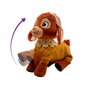 Just Play Peluche interactive Disney Wish Valentino 28 cm avec phrases et marche, parle espagnol, peluche cabra pour enfants +3 ans