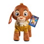 Just Play Peluche interactive Disney Wish Valentino 28 cm avec phrases et marche, parle espagnol, peluche cabra pour enfants +3 ans