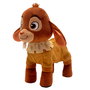 Just Play Peluche interactive Disney Wish Valentino 28 cm avec phrases et marche, parle espagnol, peluche cabra pour enfants +3 ans
