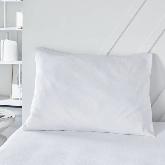 Today Protège oreiller absorbant Essential 50 x 70 cm Blanc