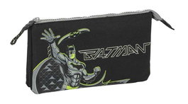 Safta Portatodo Triple Batman "Game Over" Boîte de Rangement 22 x 12 x 3 cm pour Enfants 36 Mois et Plus