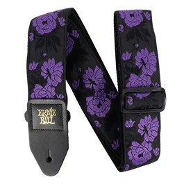 ERNIE BALL Sangle Jacquard pour Guitare et Basse - Lavender Rose