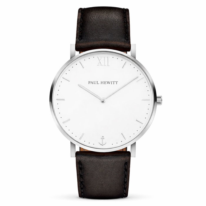 Montre Homme Paul Hewitt SA-S-ST-W-2M Argenté (Ø 36 mm) Montre Homme Paul Hewitt SA-S-ST-W-2M Argenté (Ø 36 mm)