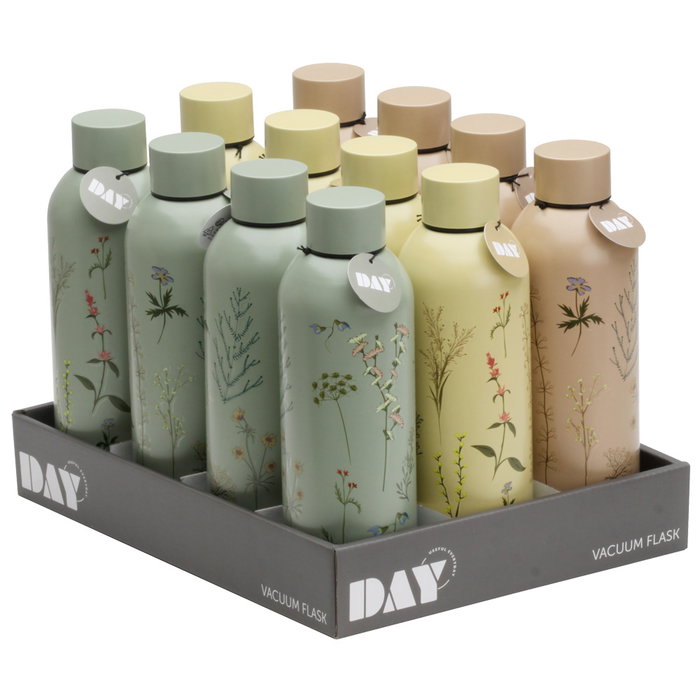 Day Bouteille isotherme 500 ml avec illustrations de plantes