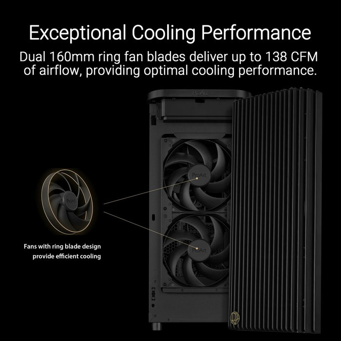 Boîtier ATX semi-tour Asus 90DC00M0-B39020 Noir