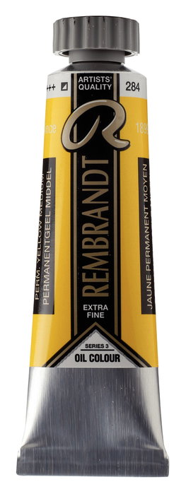 Rembrandt Peinture à l'huile Amarillo Permanente Medio 284, 15 ml Rembrandt Peinture à l'huile Amarillo Permanente Medio 284, 15 ml