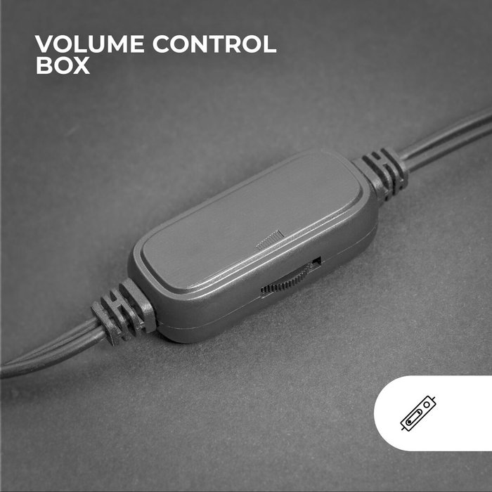 Haut-parleurs de PC Mars Gaming MS-H Blanc Noir 4 W