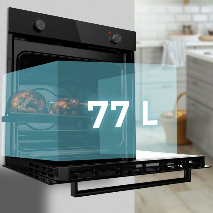 Cecotec Bolero Hexa C126000 Four de 77 L Noir