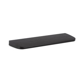 VIEFE Tirador Peak en aluminium noir brossé, 64 mm
