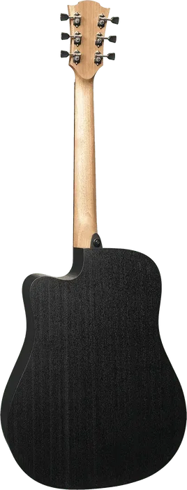 Lag Guitare Folk Electroacoustique Dreadnought Cutway Tramontane 70 A/E, table épicéa massif, finition Sunburst, noire et marron