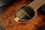 Lag Guitare Folk Electroacoustique Dreadnought Cutway Tramontane 70 A/E, table épicéa massif, finition Sunburst, noire et marron