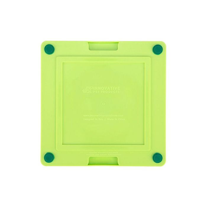 Mangeoire pour chiens Lickimat Vert polypropylène TPR