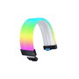 Lian Li Cables Strimer Wireless 12+4-pin (12V-2X6) GPU ARGB Wide Extension PW16-121W Noir, transparent