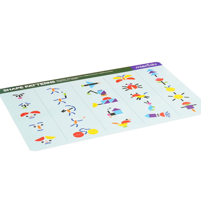 MIEREDU Maletín Magnétique Formes éducatif ME0532 pour enfants - 6 langues (français, anglais, espagnol, allemand, italien, portugais) à partir de 3 ans