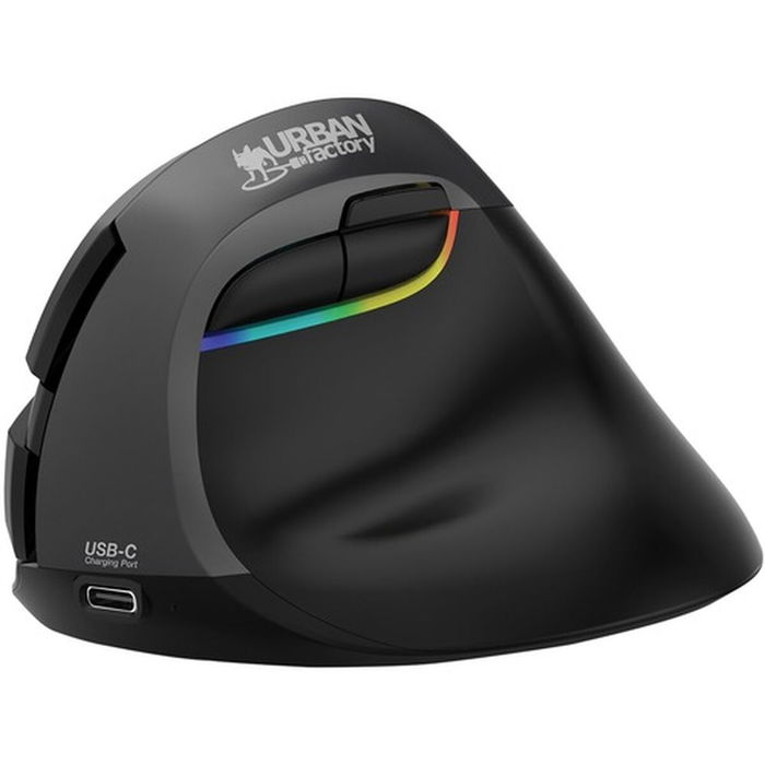 Souris sans-fil Urban Factory ERGO PRO 4000 dpi Noir Souris sans-fil Urban Factory ERGO PRO 4000 dpi Noir