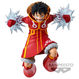 Banpresto Figurine Monkey D. Luffy Battle Record Collection One Piece 14cm