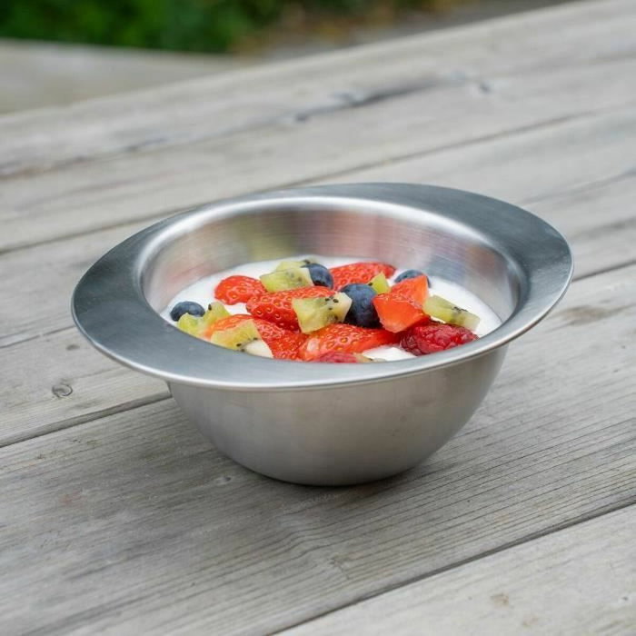 Thermobaby Bol à oreilles en inox ergonomique sans BPA