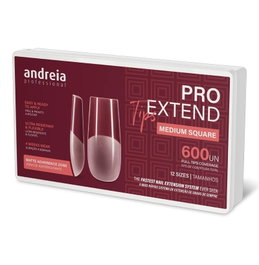 Andreia Pro Extend Tips Medium Square 600u
