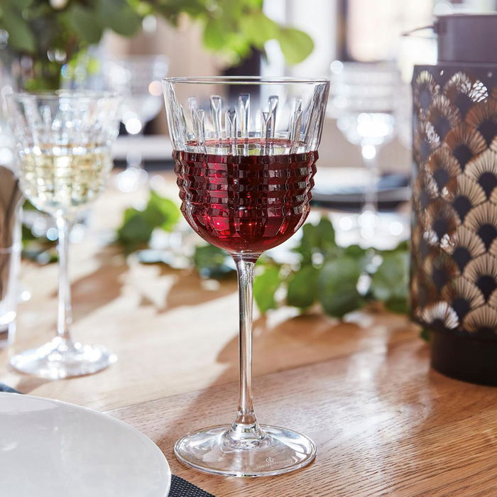 Cristal d'Arques Set de 6 Verres à Vin Rendez-Vous Cristal 35 cL