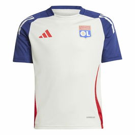 Maillot de Football à Manches Courtes pour Enfants Adidas Tiro24 Bleu (9-10 Ans)