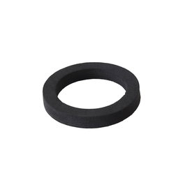 Mirtak Joint de couplage pour réservoir à toilette, Ø extérieur 105 mm, Ø intérieur 80 mm, Noir