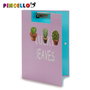 Pincello Chemise à élastique et pince A4 Cactus Assortis 2x32x23 cm (Set de 36)